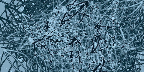 abstract fractal colorful blue aquamarine cerulean mint azure marbled stone wall concete cement grunge image paint background bg texture wallpaper art frame sample illustration board