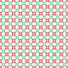 Fototapeta premium Abstract Cross Pattern generative computational art illustration