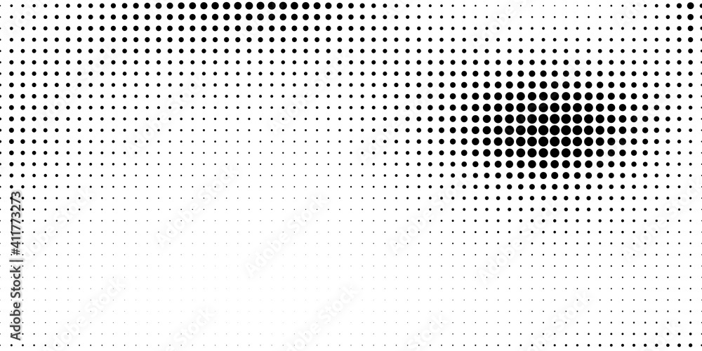 Aufkleber halftone in abstract style. geometric retro banner vector texture. modern print. white and black bac