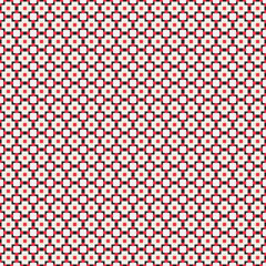 Abstract Cross Pattern generative computational art illustration