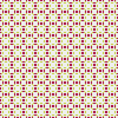 Fototapeta premium Abstract Cross Pattern generative computational art illustration