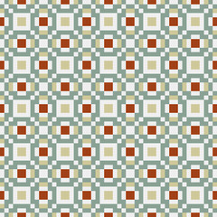 Abstract Cross Pattern generative computational art illustration