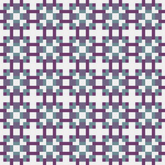 Fototapeta premium Abstract Cross Pattern generative computational art illustration