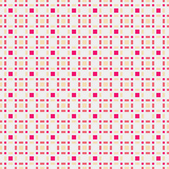 Abstract Cross Pattern generative computational art illustration