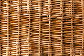 Wicker basket texture.