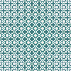 Abstract Cross Pattern generative computational art illustration