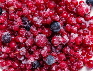 raspberry and blackberry