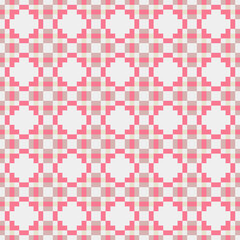 Abstract Cross Pattern generative computational art illustration