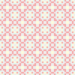 Abstract Cross Pattern generative computational art illustration