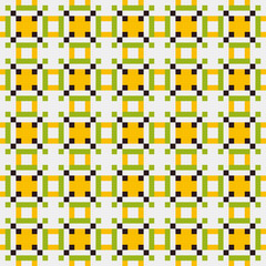Abstract Cross Pattern generative computational art illustration