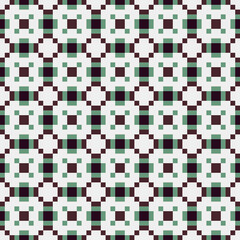 Abstract Cross Pattern generative computational art illustration