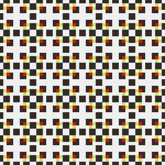 Abstract Cross Pattern generative computational art illustration