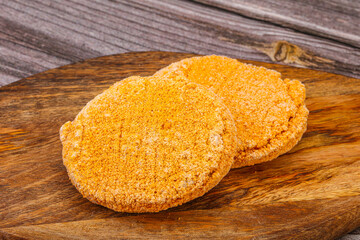 Raw chicken cutlet for roast