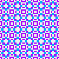 Abstract Cross Pattern generative computational art illustration
