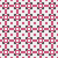 Abstract Cross Pattern generative computational art illustration