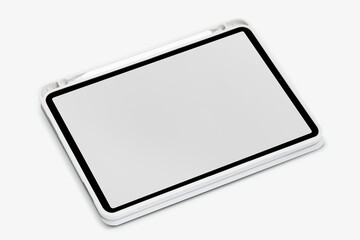 Digital tablet screen mockup smart tech