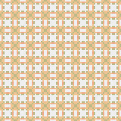 Abstract Cross Pattern generative computational art illustration