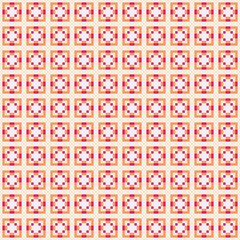 Abstract Cross Pattern generative computational art illustration