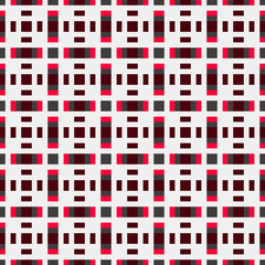 Fototapeta premium Abstract Cross Pattern generative computational art illustration