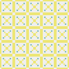 Abstract Cross Pattern generative computational art illustration