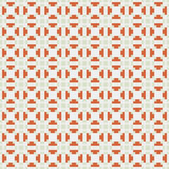 Abstract Cross Pattern generative computational art illustration