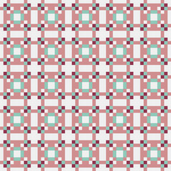 Abstract Cross Pattern generative computational art illustration