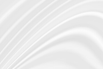 Abstract white background with curved lines.	
