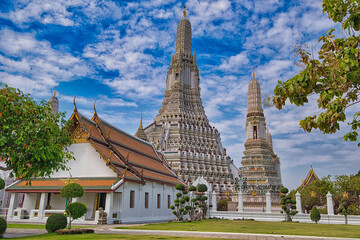 Obraz premium Wat Arun temple of dawn in Bangkok