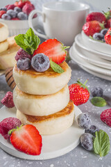 Cottage cheese pancakes