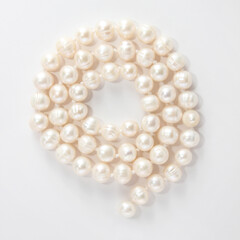 river pearls in a circle