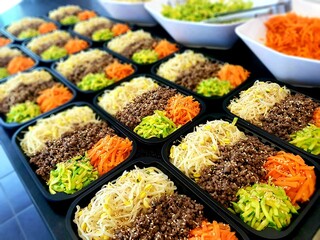 thai food in the market