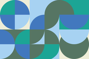 Obraz premium Geometric minimalistic pattern. Abstract design for advertising branding, web banner, business 