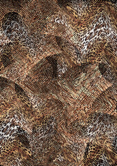 abstract leopard print texture design