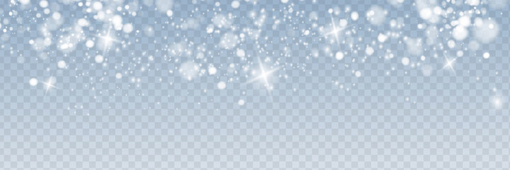 Sparkling magical dust particles . The dust sparks and golden stars shine with special light.