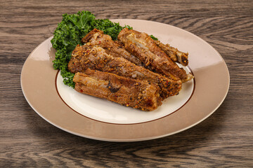 Stewed pork ribs with spices