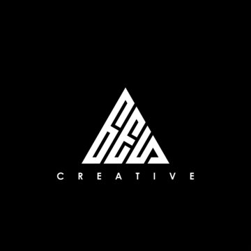 GES Letter Initial Logo Design Template Vector Illustration