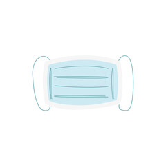 medical mask protection accessory icon
