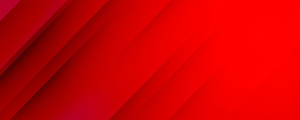 Abstract red background with stripes and space for text.