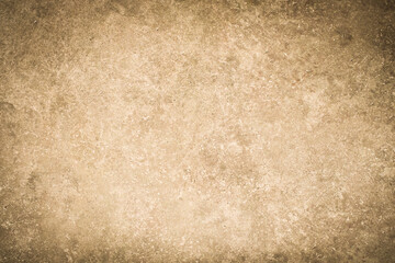 Vintage or grungy Fortuna Gold, beige, brown background of natural cement or stone old texture as a retro pattern wall. aged, construction.
