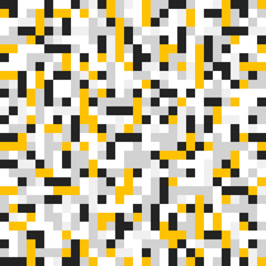 Mosaic seamless pattern, geometric chaotic tiling vector background for wallpapers, wrapping paper or website backgrounds.