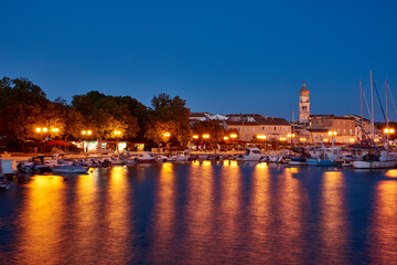 Obraz premium Krk Hafen