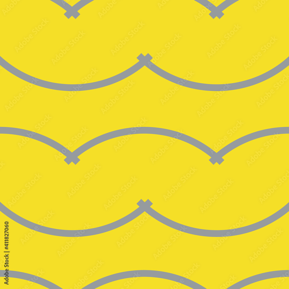 Poster trendy abstract seamless vector repeat pattern print background