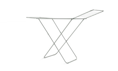 3d render of a white bench