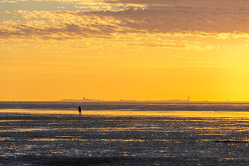 The National Park Wadden Sea by Cuxhaven