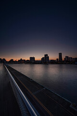 Fototapeta premium 大桟橋からの横浜夜景