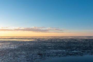 The National Park Wadden Sea by Cuxhaven
