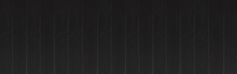 Panorama of Old black vintage wooden wall pattern and seamless background