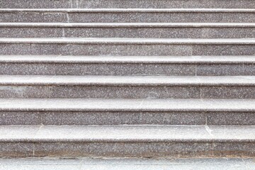White marble staircase and outdoor Granite floor