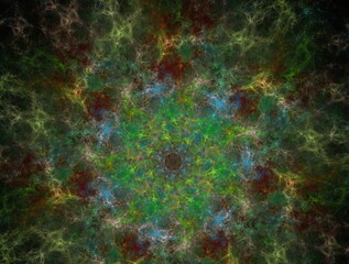 Imaginatory fractal background Image