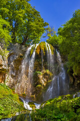 Obraz premium Sopotnica waterfall, near Prijepolje, Serbia